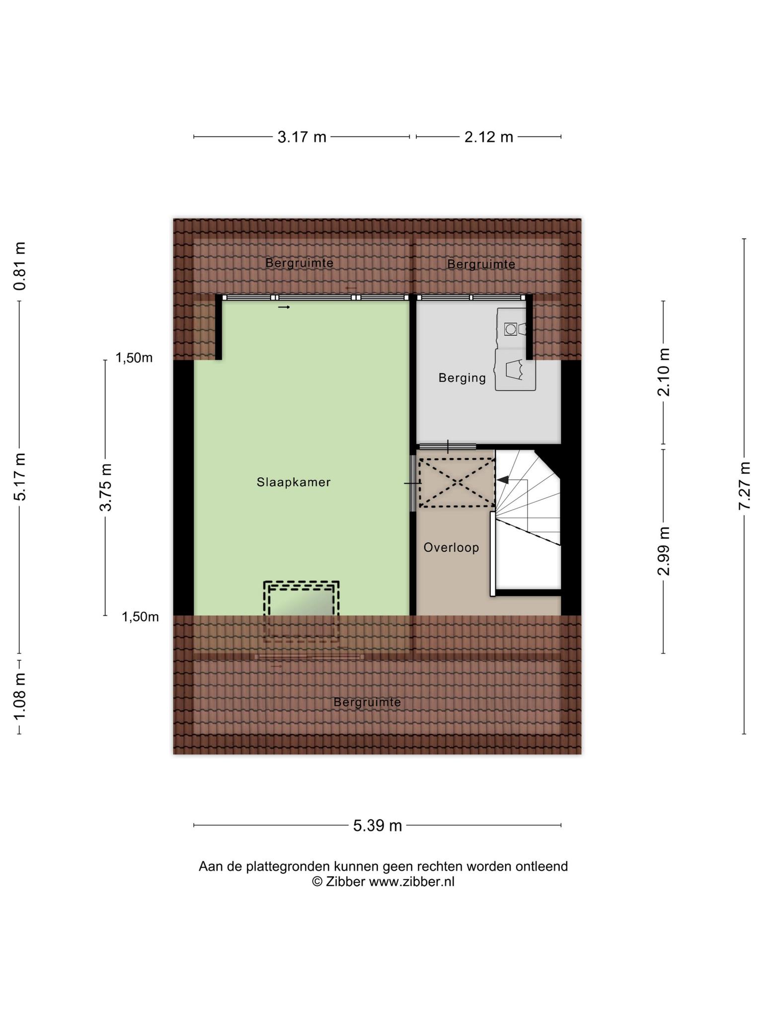 Plattegrond van Kruisherenborch 52 in Rosmalen