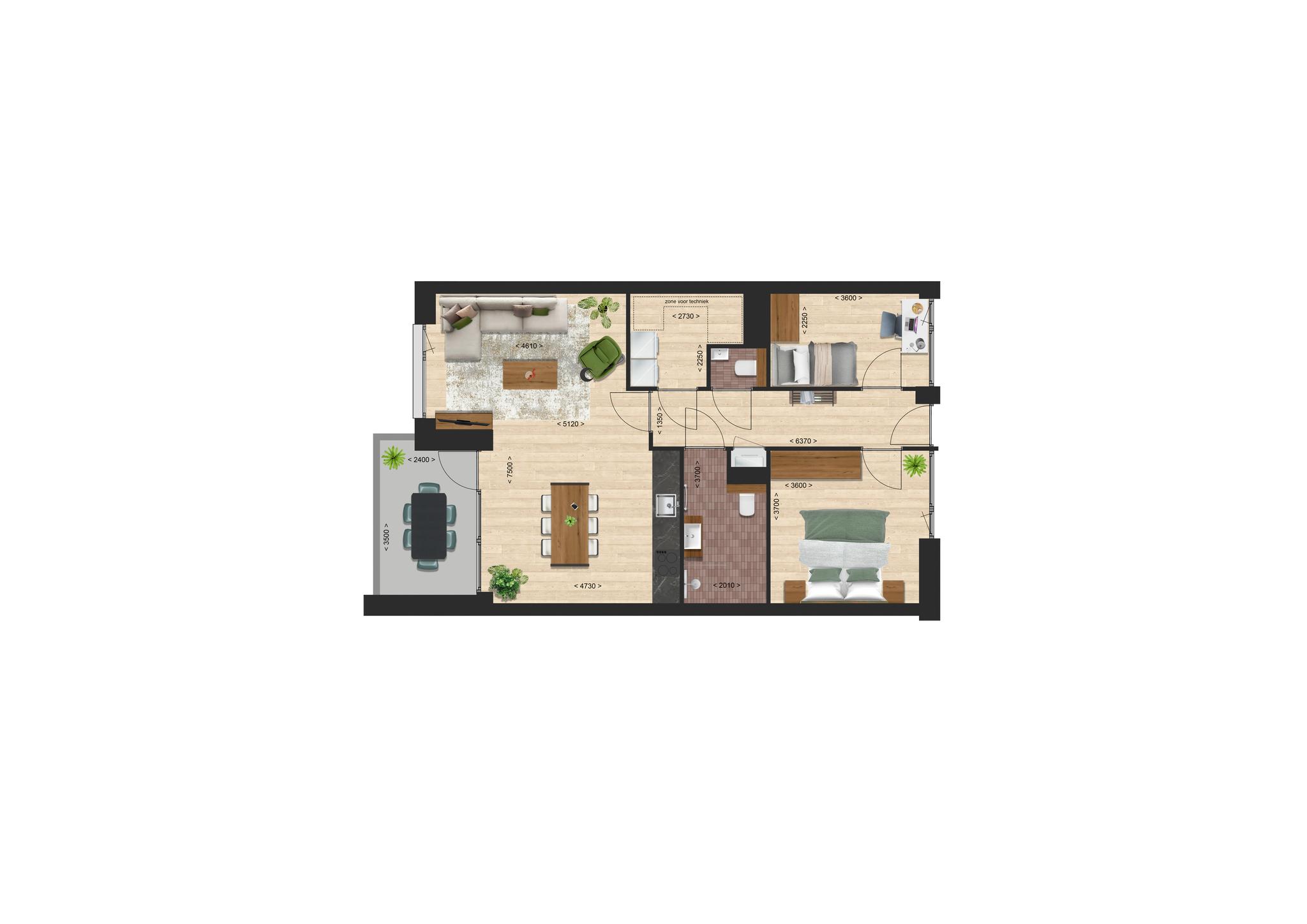 A B-1 MdB3d_2024_HOE_Rosmalen_Final_plattegrond_bnm_17